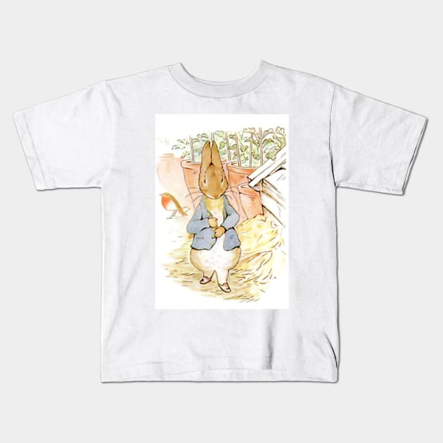 Peter Rabbit Kids T-Shirt by QualitySolution